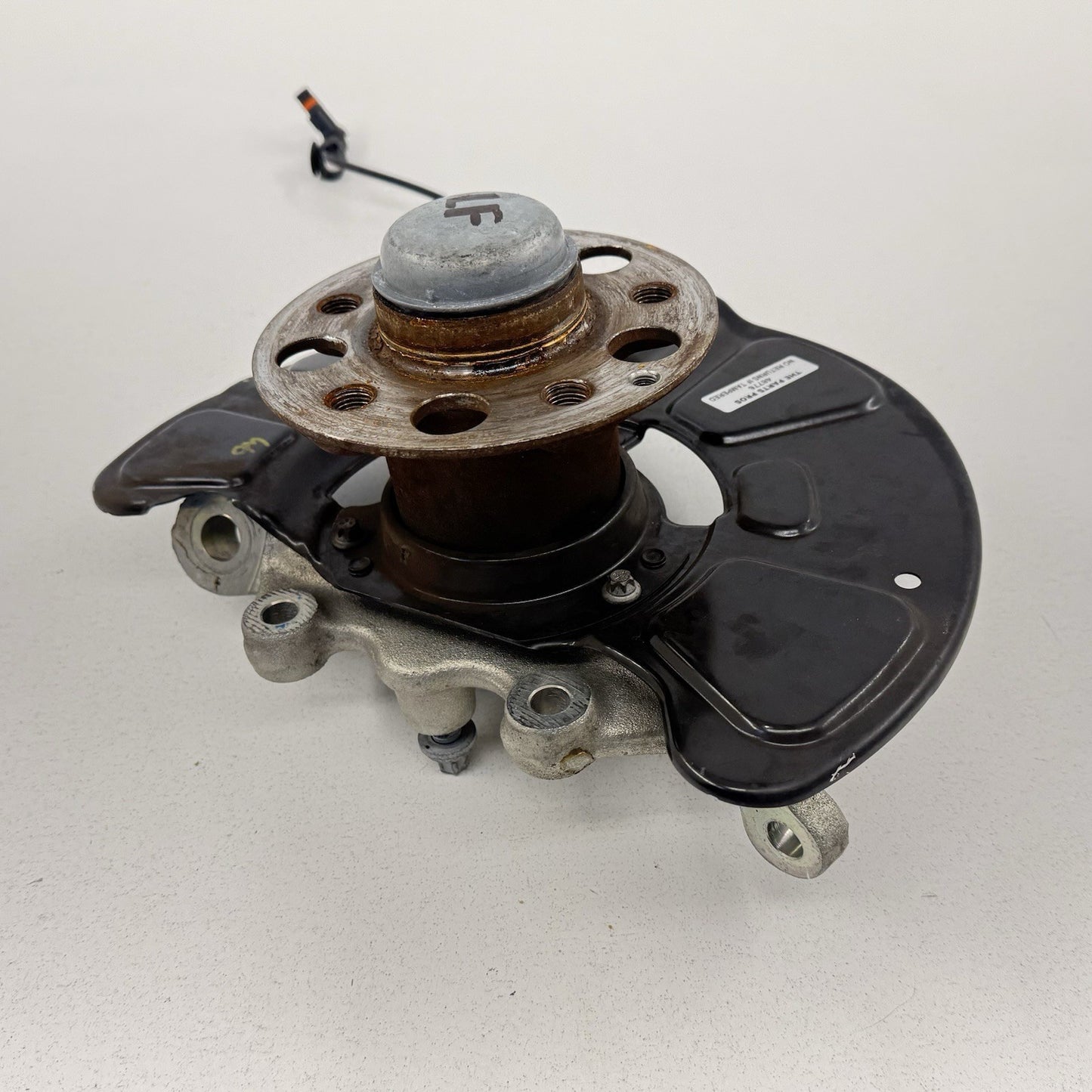 10-16 Mercedes W212 E350 RWD Driver Left Front Spindle Knuckle Hub Bearing OEM