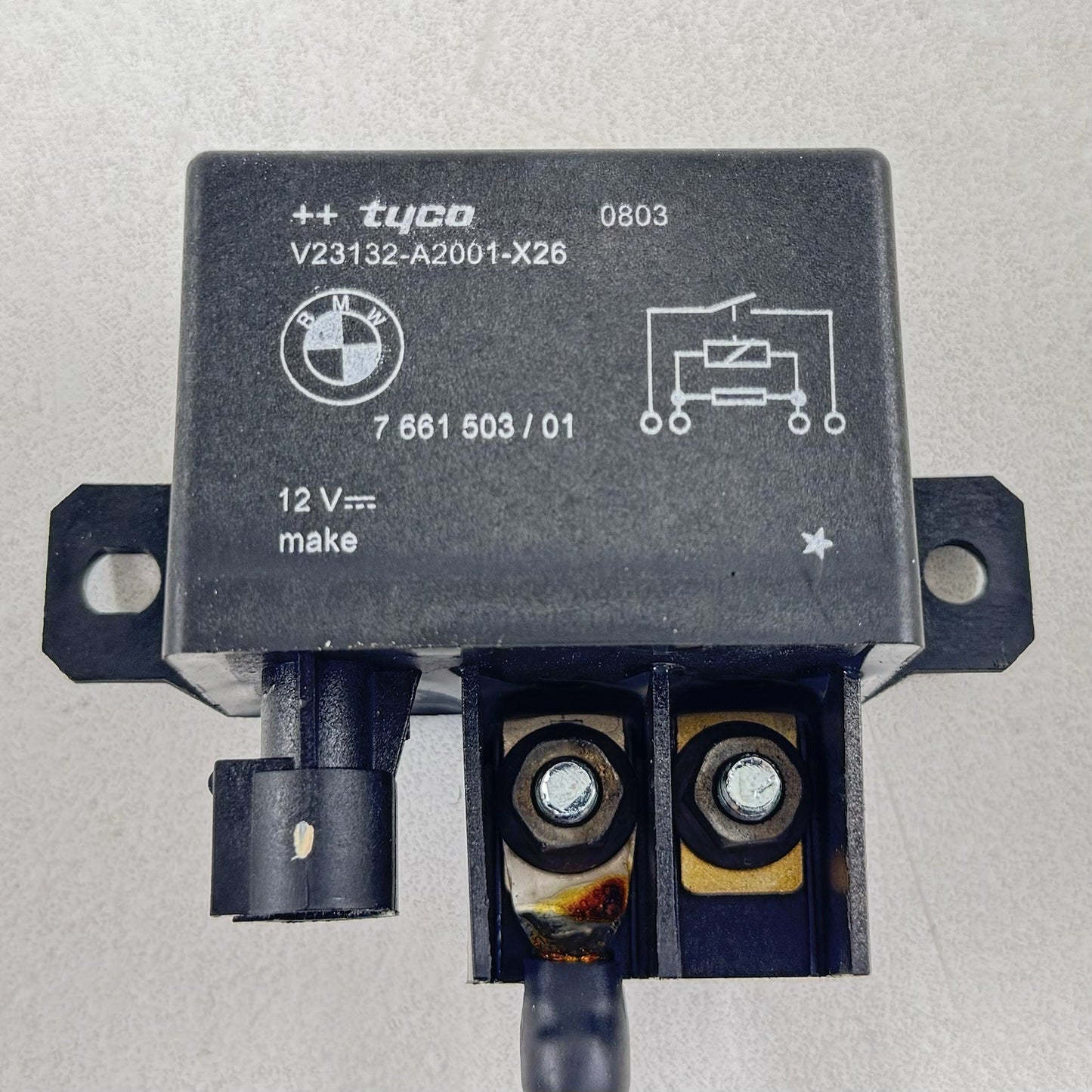06-10 BMW M6 E63 E64 Cooling Fan Motor Relay Control Module 7661503 OEM