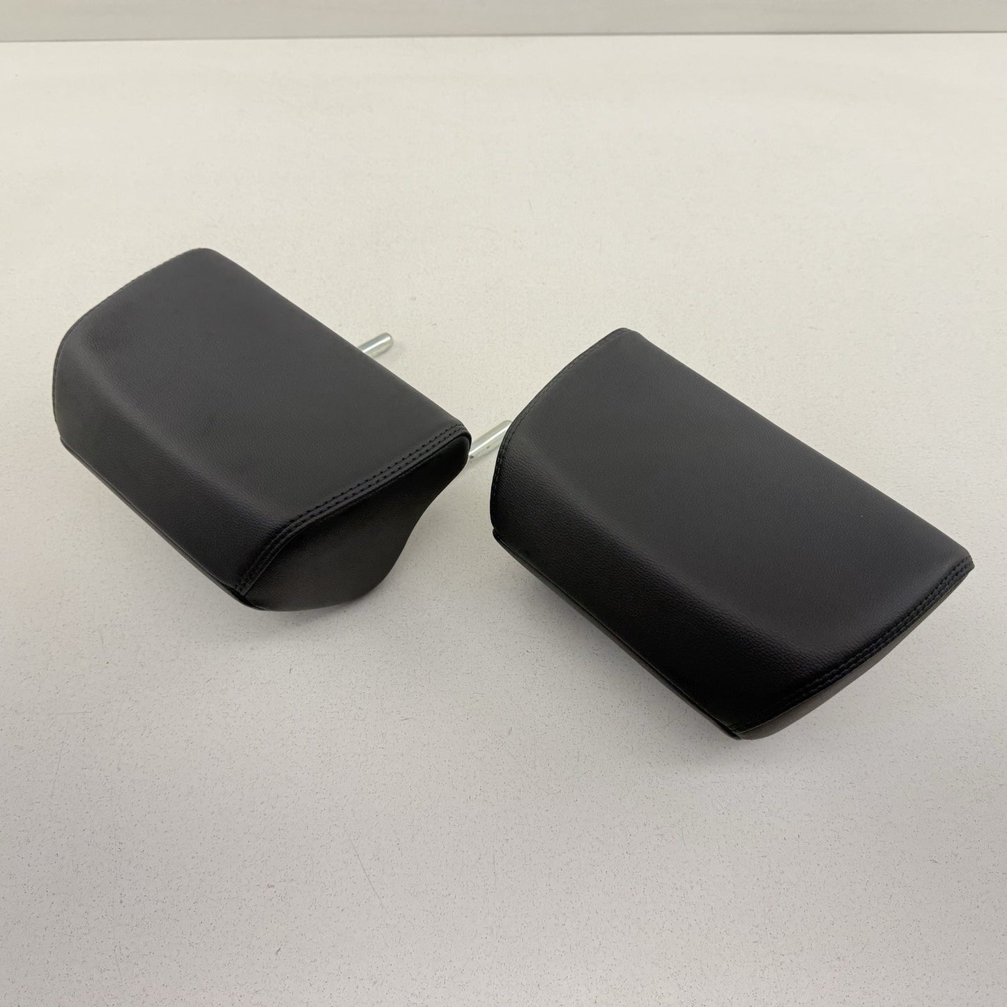 25-26 Toyota Camry Rear Seat Headrest Head Rest Pair Leather Black OEM