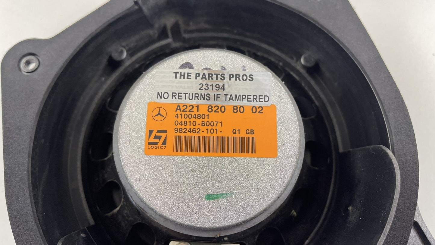 10-13 MERCEDES BENZ W221 S CLASS LEFT OR RIGHT REAR DOOR SPEAKER 2218208002 OEM