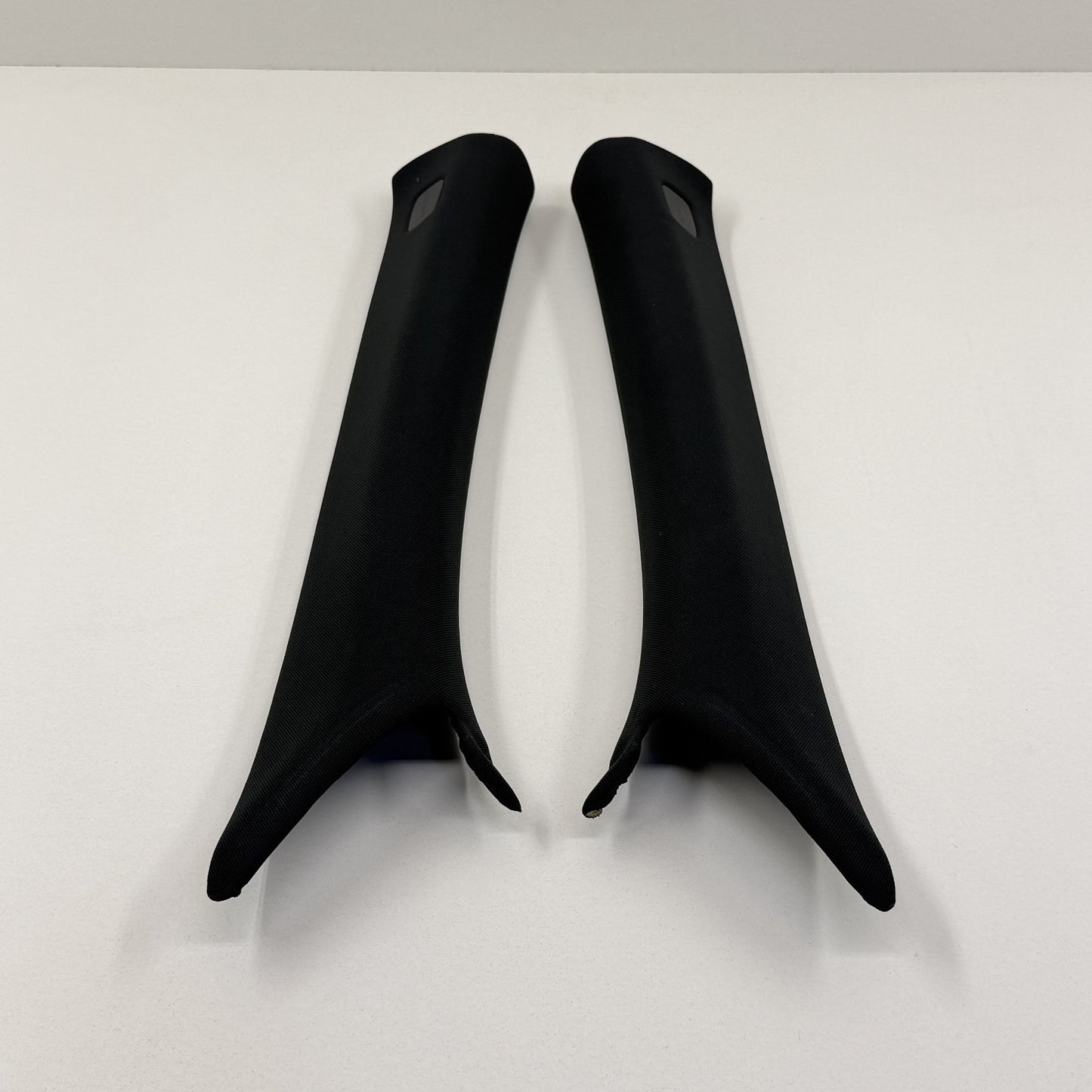 2014-2020 Mercedes-Benz S550 W222 Front A Pillar Interior Trim Pair Black OEM