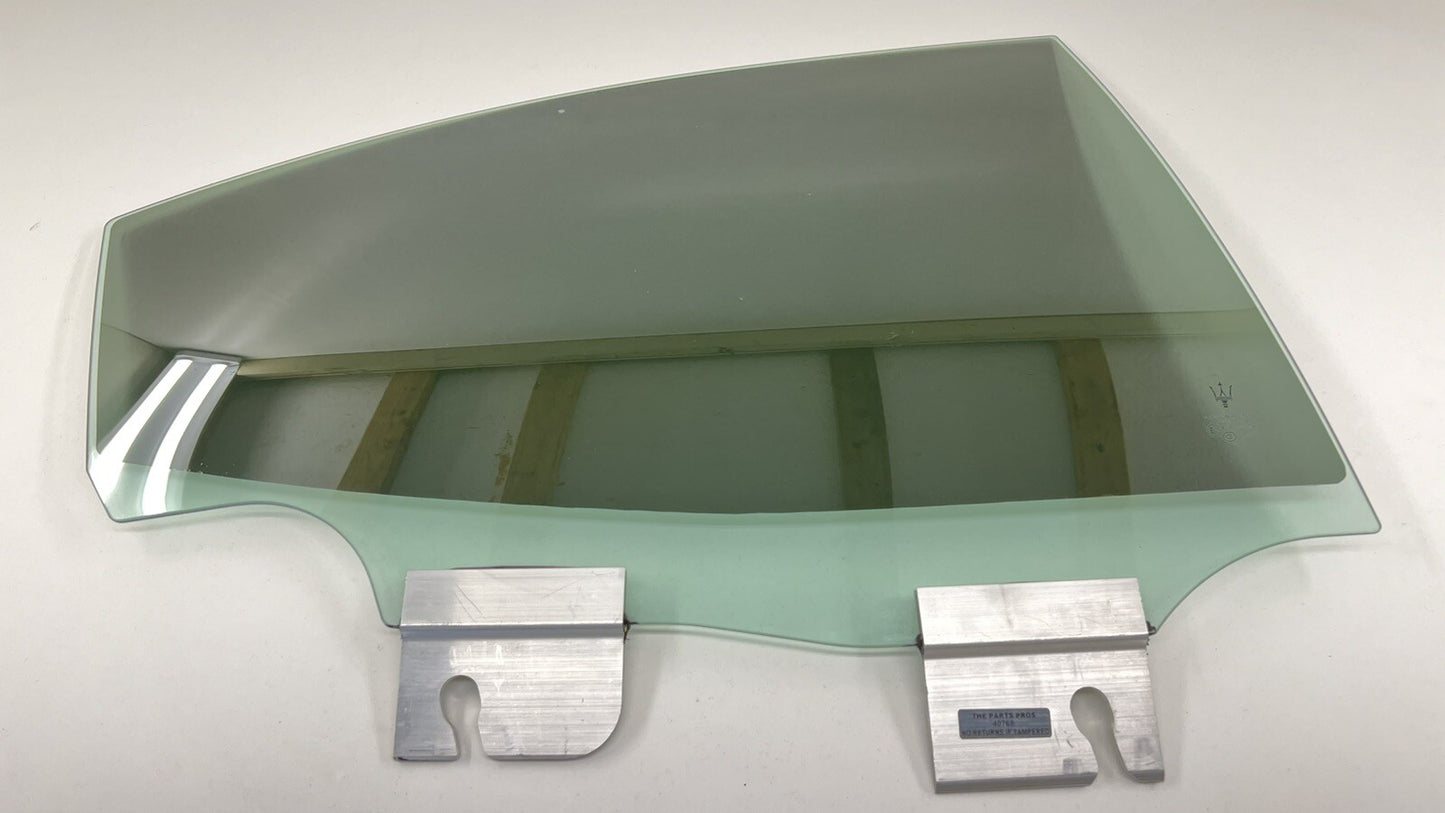 14-24 Maserati Ghibli Passenger Right Rear Door Glass Window Single Pane OEM