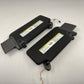 15-23 Dodge Charger SRT Illuminated Sunvisor Sun Visor Shade Pair Black OEM