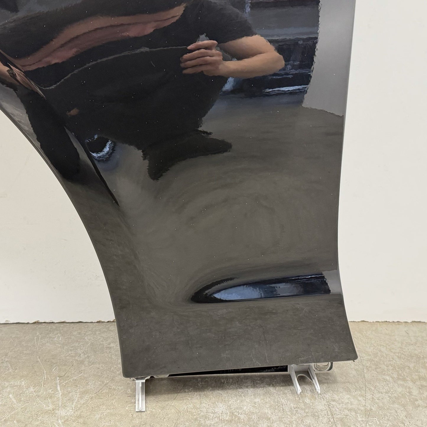 12-18 Mercedes W218 CLS550 Driver Left Front Fender Panel Black OEM