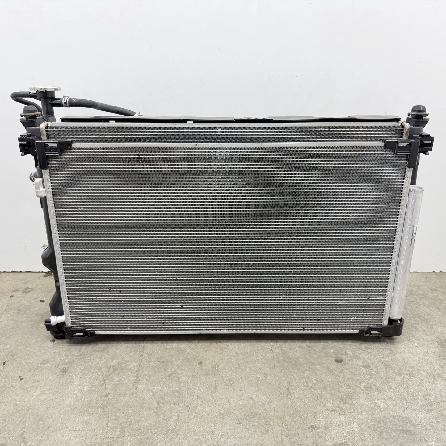 25-26 Toyota Camry Radiator Condenser Fan Assembly With Reinforcement Bar OEM