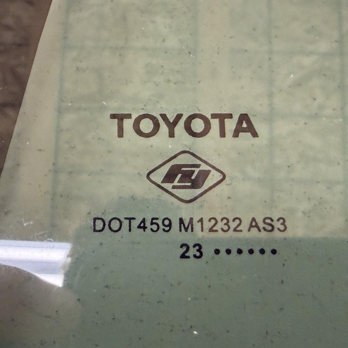 2019-2025 Toyota RAV4 Passenger Right Rear Door Corner Glass Window OEM