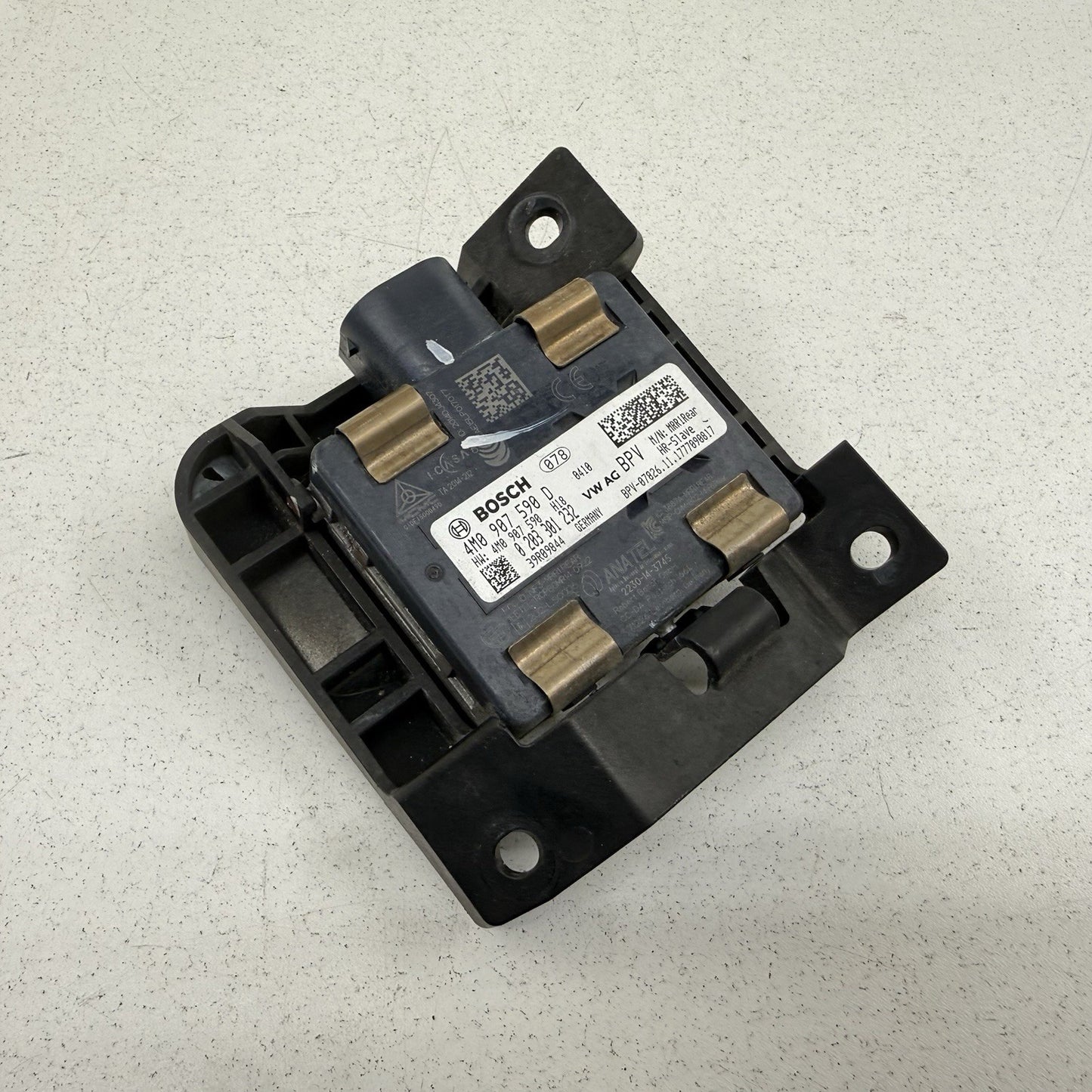 18-20 Audi A5 S5 Driver Left Rear Blind Spot Radar Sensor 4M0907590D OEM