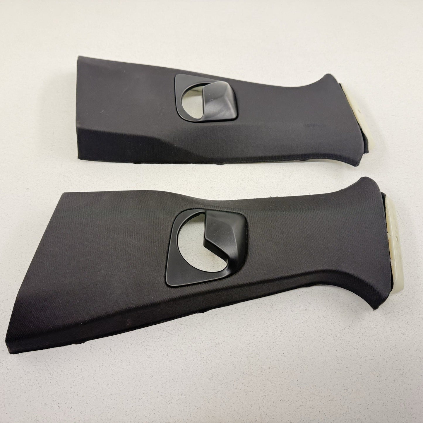 18-24 BMW G01 X3 A B Pillar Upper Interior Trim Set Left & Right Black OEM