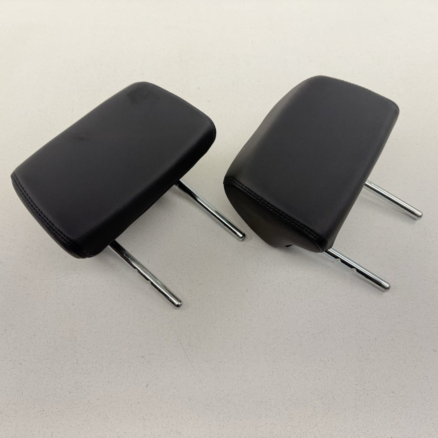 25-26 Toyota Camry Rear Seat Headrest Head Rest Pair Leather Black OEM