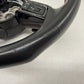 18-19 Audi A4 S4 A5 S5 Flat Bottom Steering Wheel W/ Paddle Shifters Black OEM