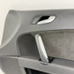 08-15 Audi TT Passenger Right Door Panel Interior Trim Black OEM