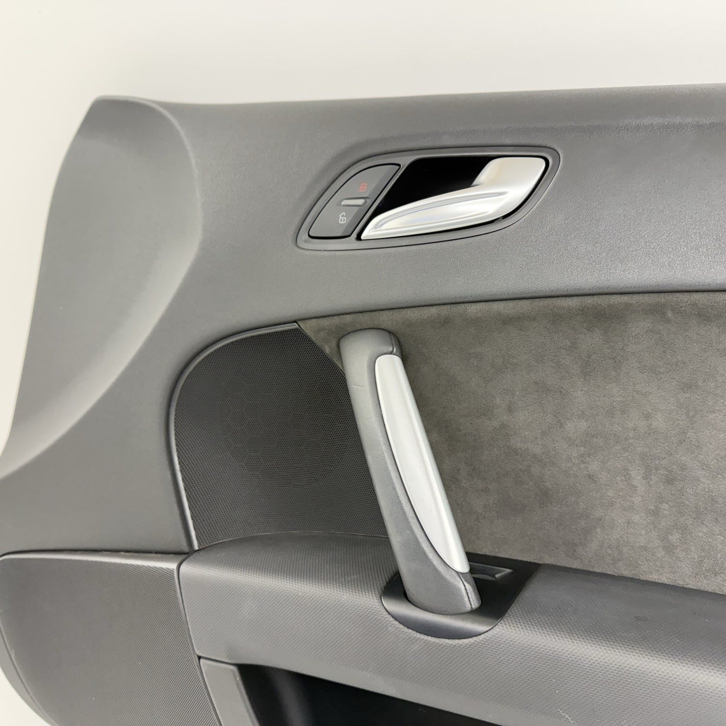 08-15 Audi TT Passenger Right Door Panel Interior Trim Black OEM