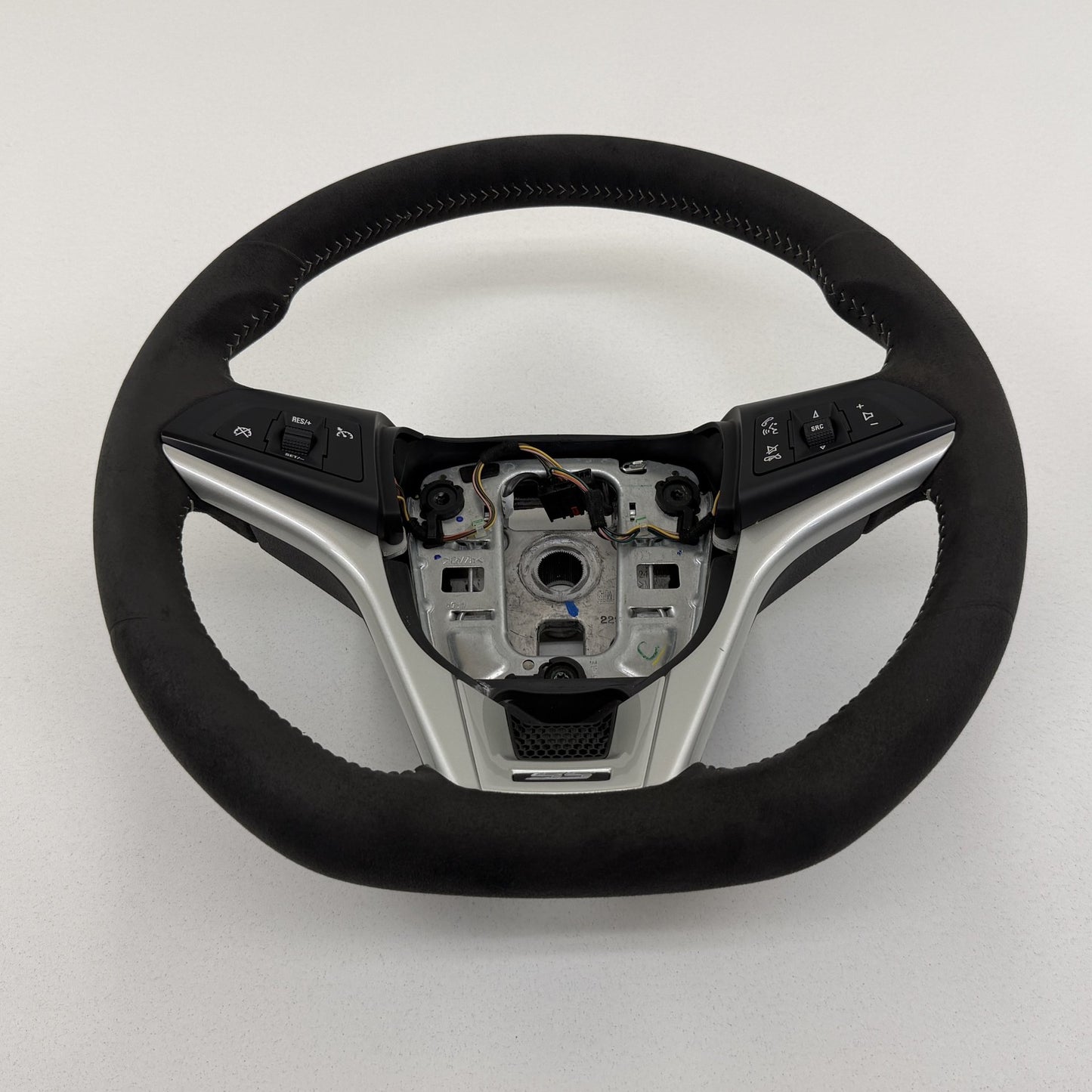 2013-2015 Chevrolet Camaro SS 1LE Suede Flat Bottom Steering Wheel 22925461 OEM