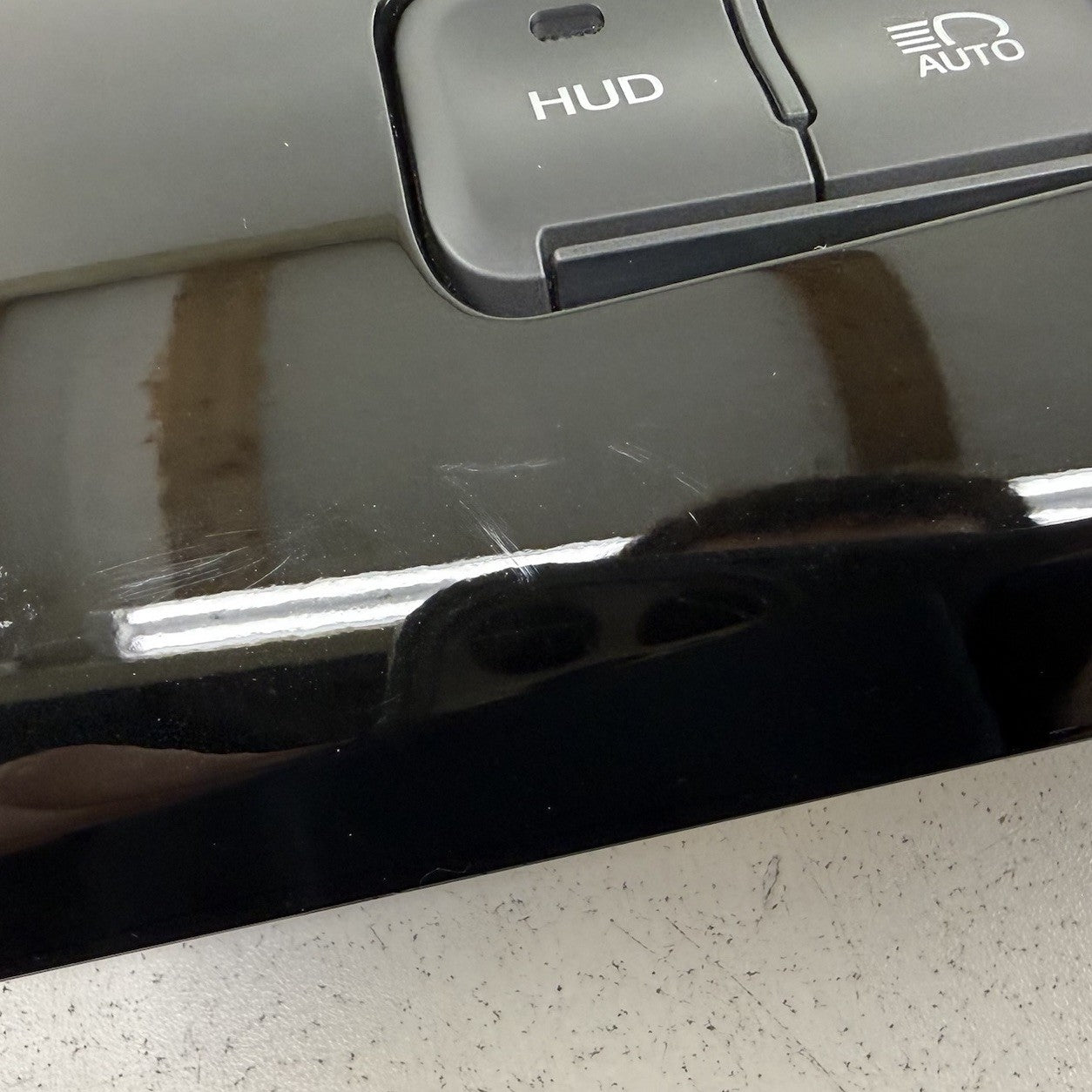 17-22 Toyota Prius / Prius Prime Front Left Dash Cover Trim With Buttons OEM