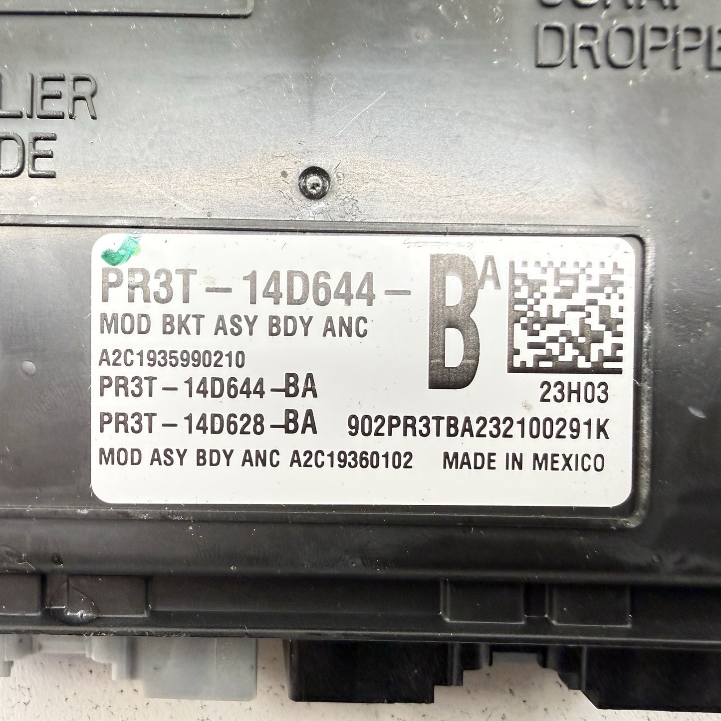 24-26 Ford Mustang Lighting Control Module PR3T-14D644-BA OEM