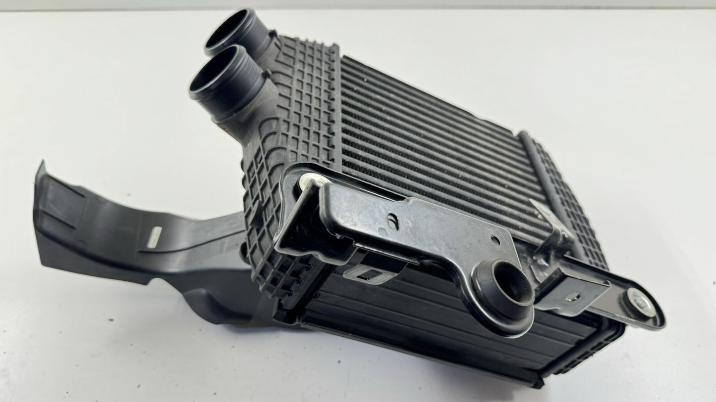 18-23 MASERATI GHIBLI DRIVER LEFT TURBO INTERCOOLER W/ DUCT 670035636 OEM