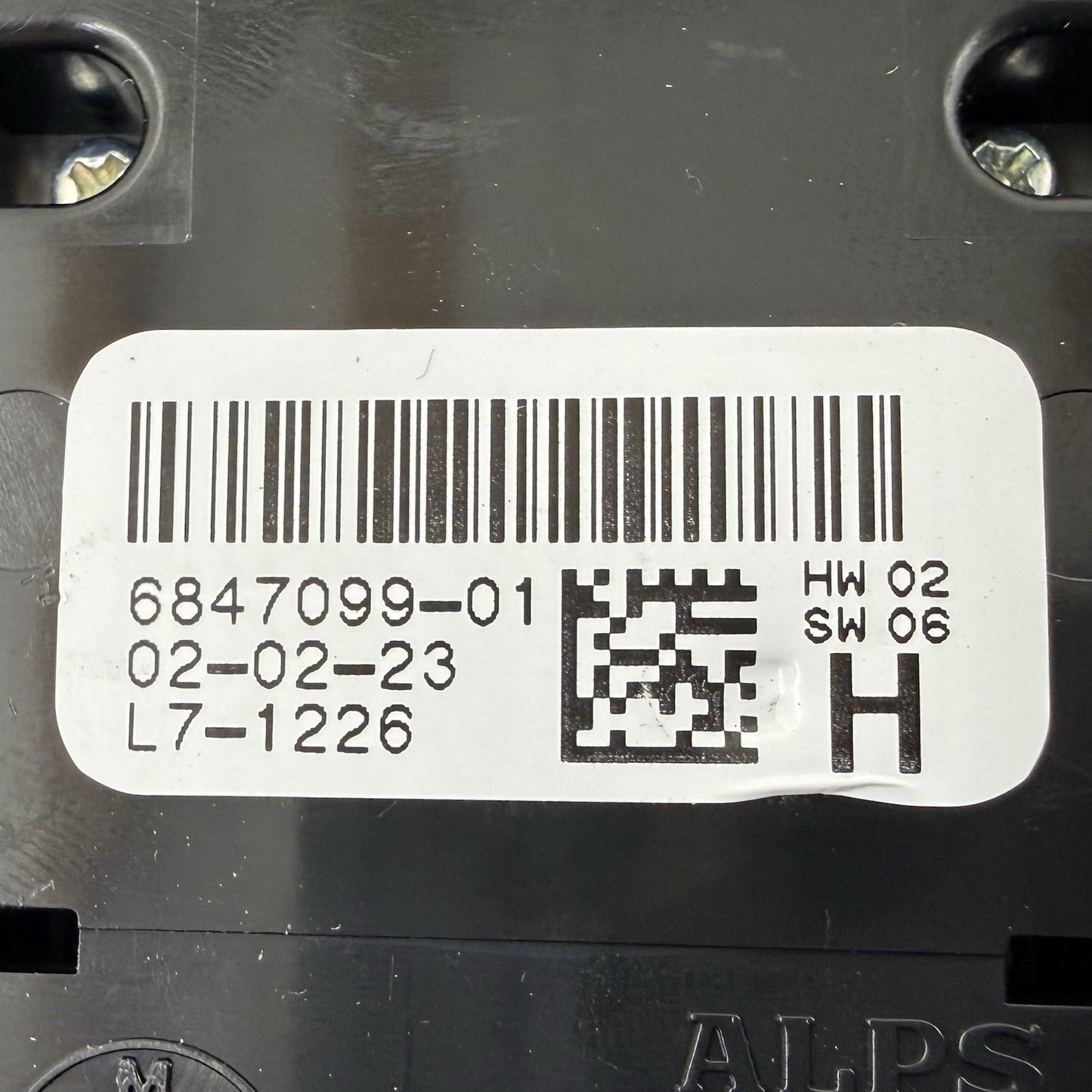 18-24 BMW G01 X3 Driver Left Front Master Window Control Switch 6847099 OEM