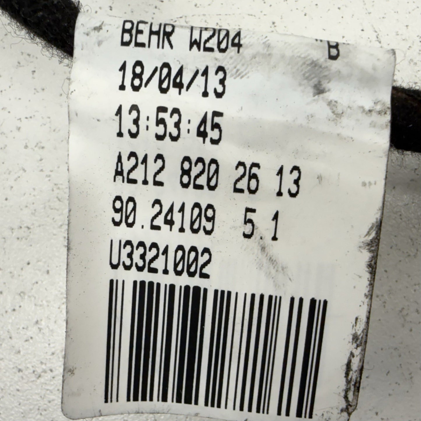 10-16 Mercedes W212 E350 HVAC Box AC Flap Motor Air Mix Actuator Set OEM