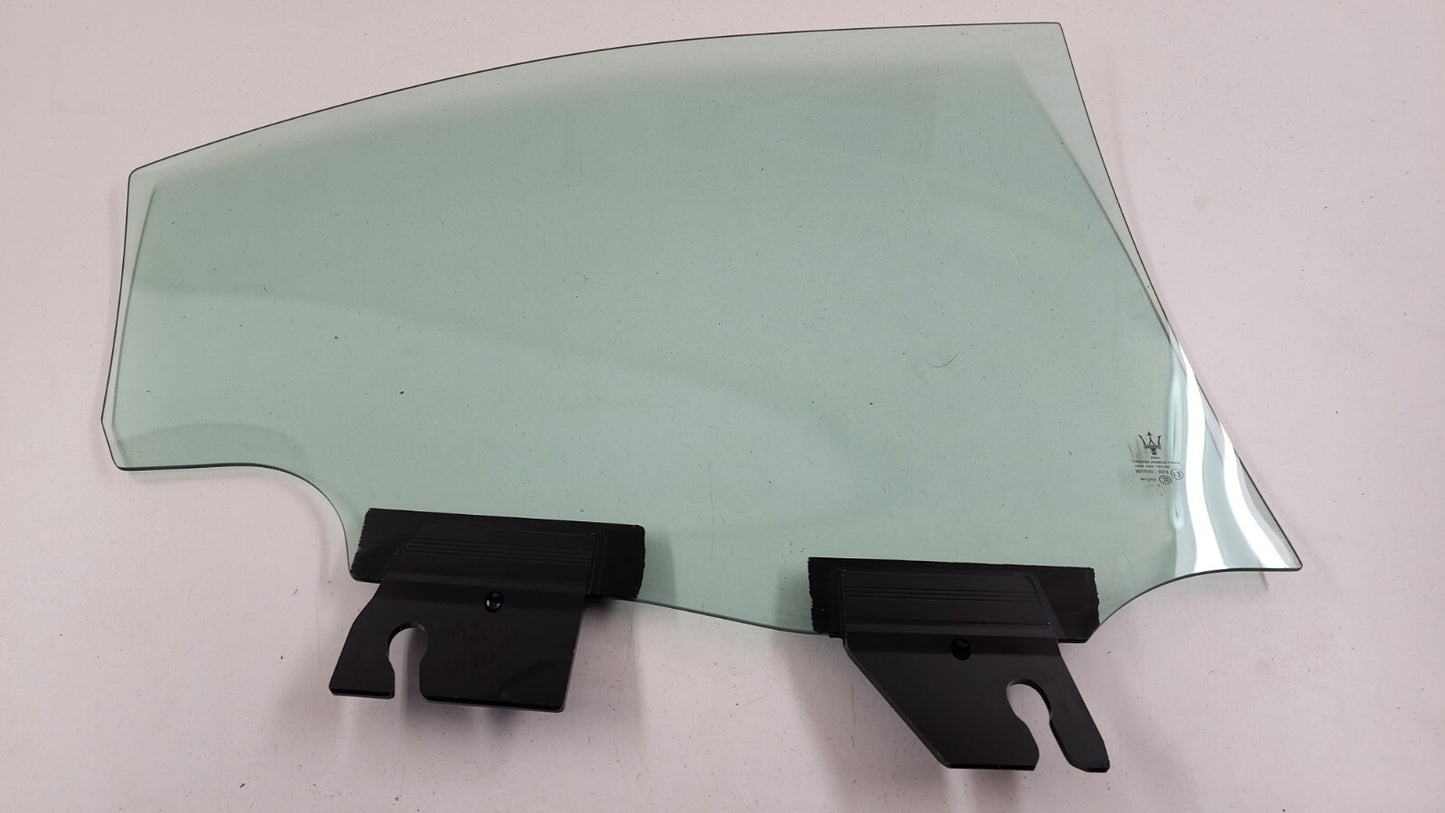 14-23 MASERATI GHIBLI DRIVER LEFT REAR DOOR GLASS WINDOW SINGLE PANE OEM