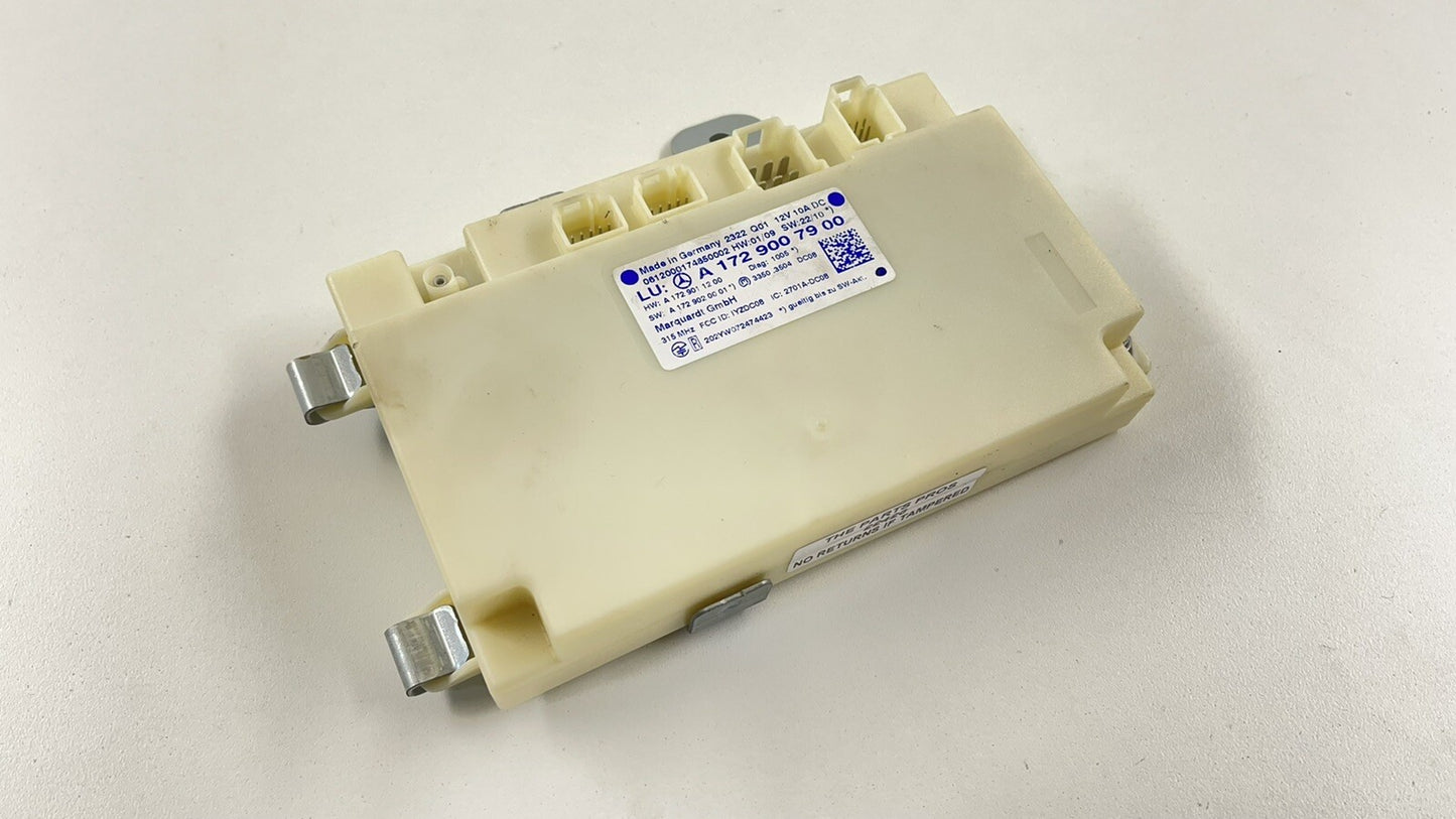 12-14 MERCEDES BENZ W204 C CLASS KEYLESS GO ENTRY CONTROL MODULE 1729007900 OEM