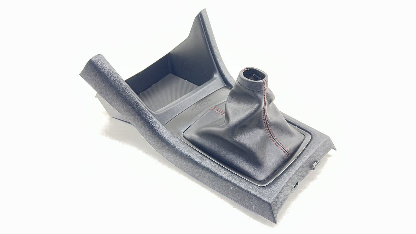 15-21 SUBARU WRX MANUAL CENTER CONSOLE SHIFT BOOT SURROUND BEZEL PANEL TRIM OEM