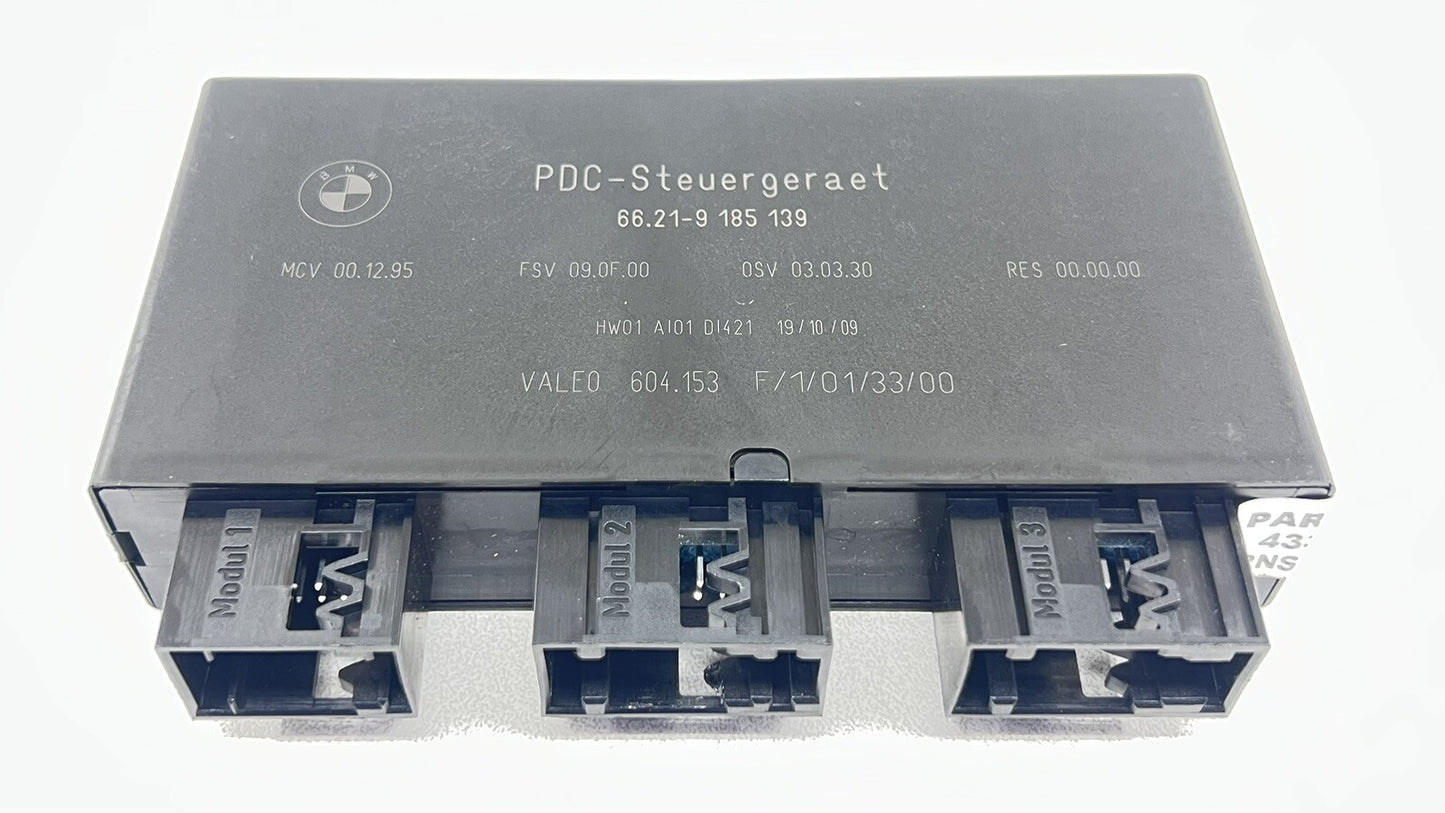 06-10 BMW M6 E63 E64 PARKING DISTANCE PDC CONTROL MODULE 9185139 OEM