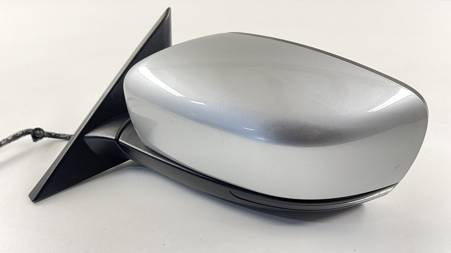 14-16 MASERATI GHIBLI DRIVER LEFT FRONT DOOR SIDE VIEW MIRROR HEATED GRAY OEM