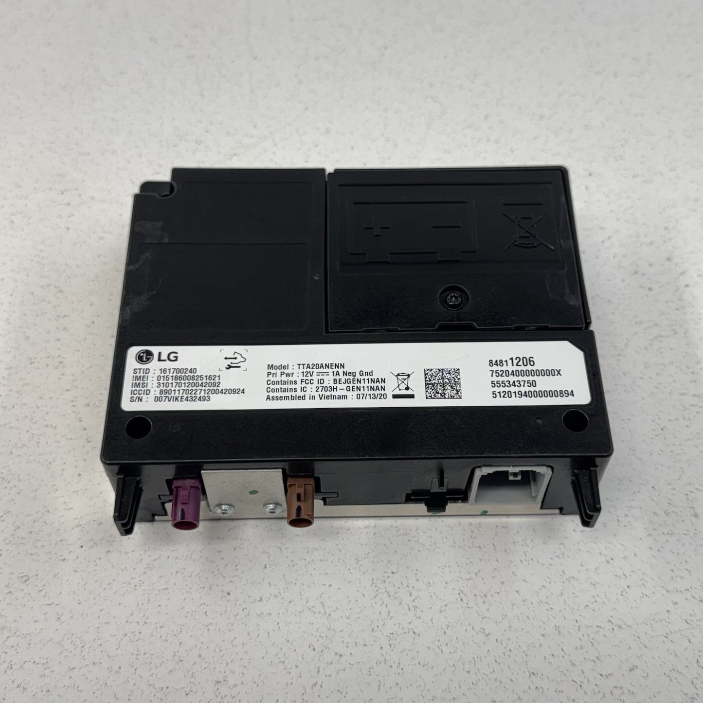 19-24 Chevrolet Camaro Communication Telematics Control Module 84811206 OEM