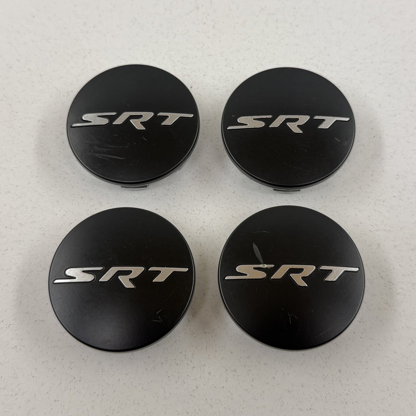 2018-2026 Dodge Durango SRT Wheel Center Cap Rim Hubcap Set Black Factory OEM