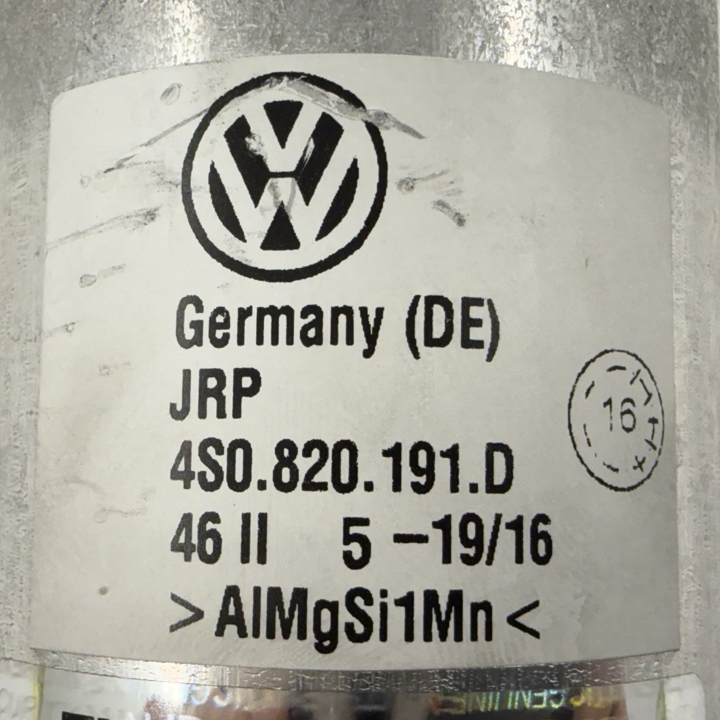 17-23 Audi R8 A/C Dryer Receiver With Mount Bracket 4S0820191D OEM