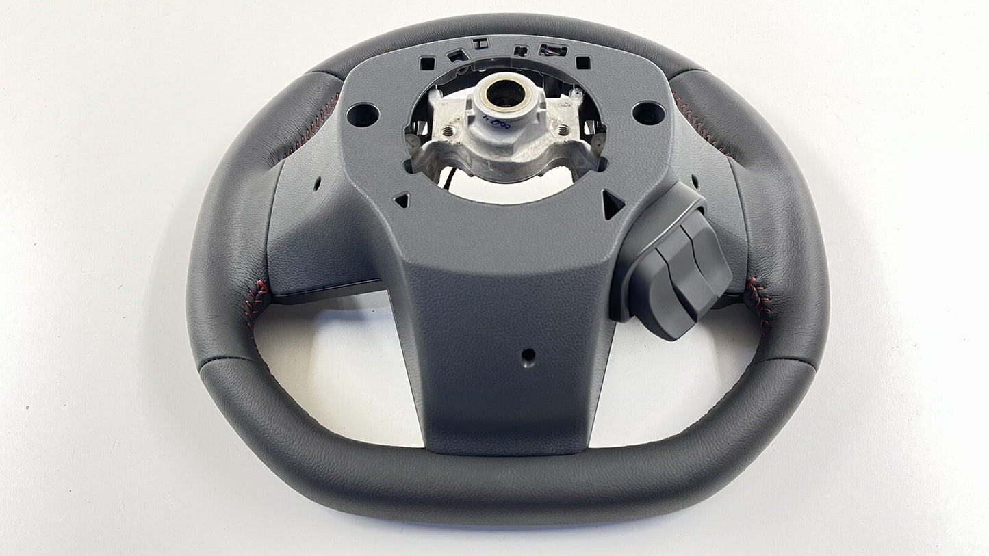 22-26 Subaru WRX Driver Steering Wheel Leather Black OEM