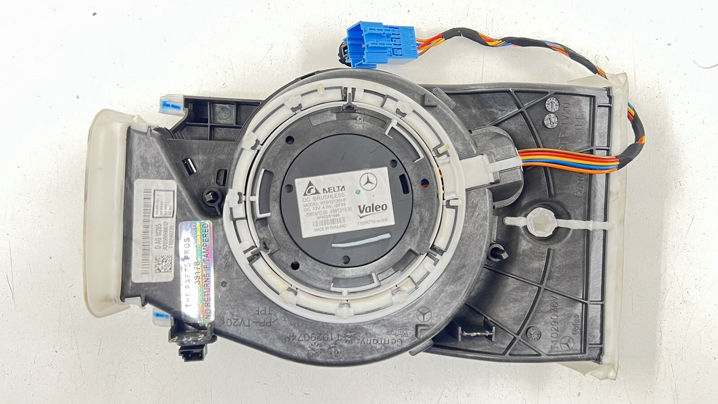 15-18 MERCDEDES-BENZ C63S W205 CENTER CONSOLE BLOWER FAN MOTOR A2059060012 OEM