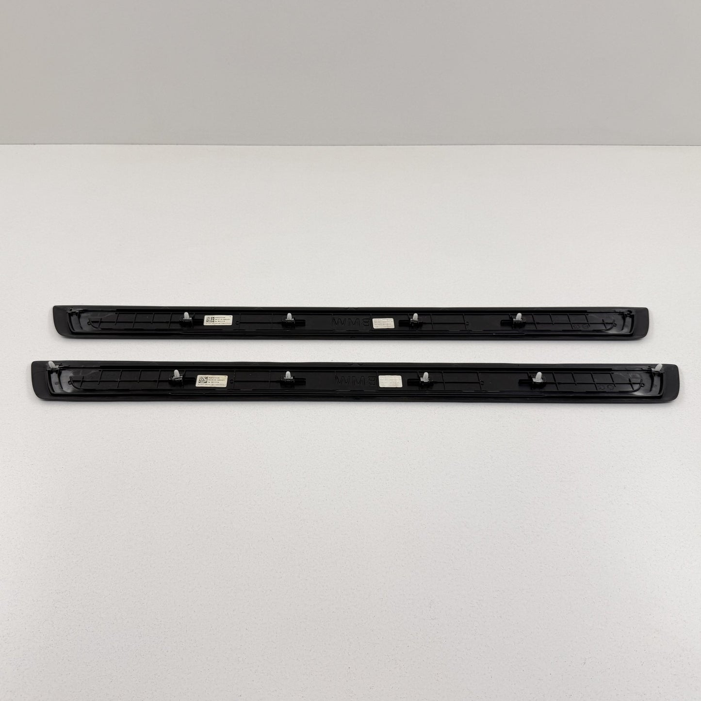 2021-2026 BMW M4 Competition G82 Front Door Sill Scuff Plate Pair 8085272 OEM