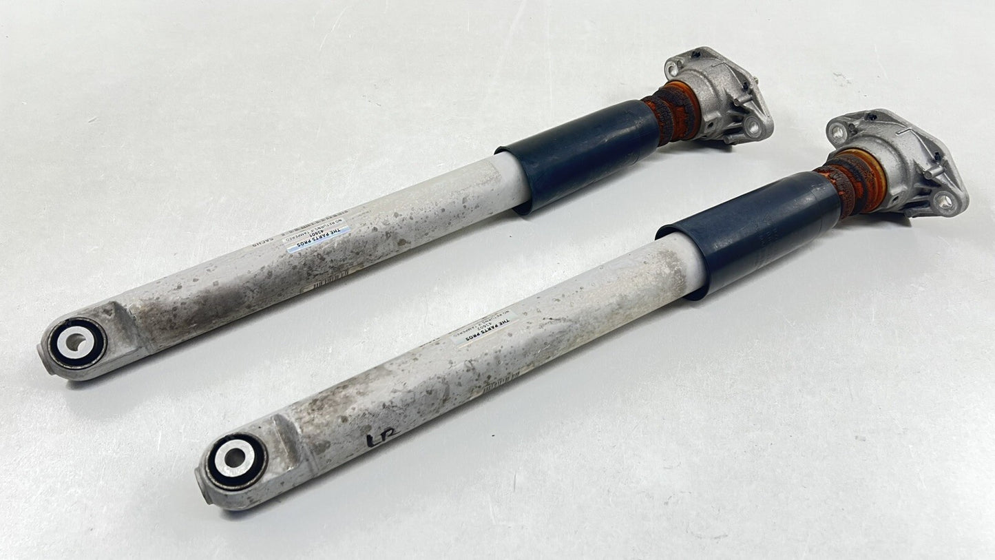 10-16 PORSCHE PANAMERA LEFT AND RIGHT REAR SHOCK ABSORBER SUSPENSION PAIR OEM