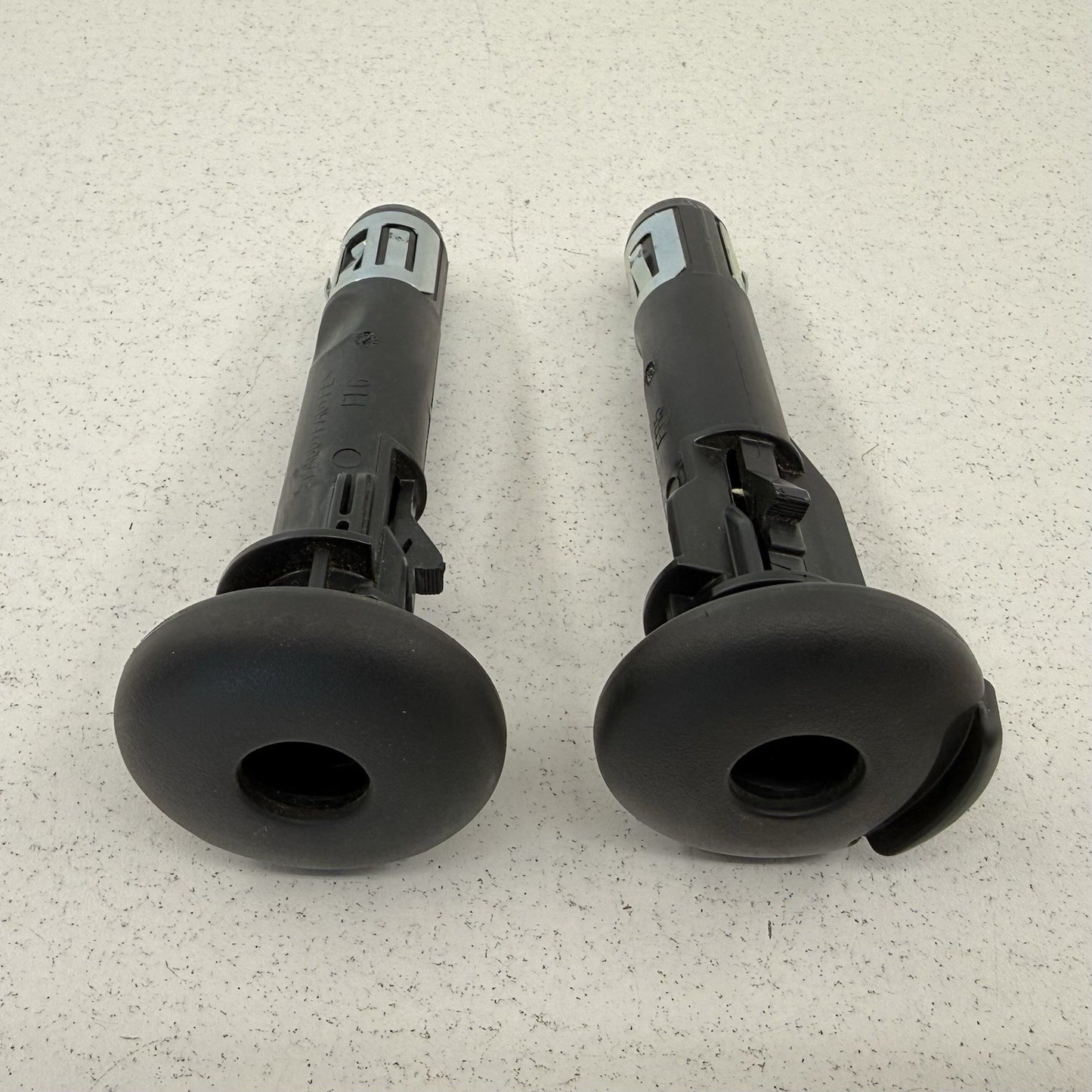 10-15 Chevrolet Camaro Left Front Headrest Seat Guide Sleeve Slot Pair OEM