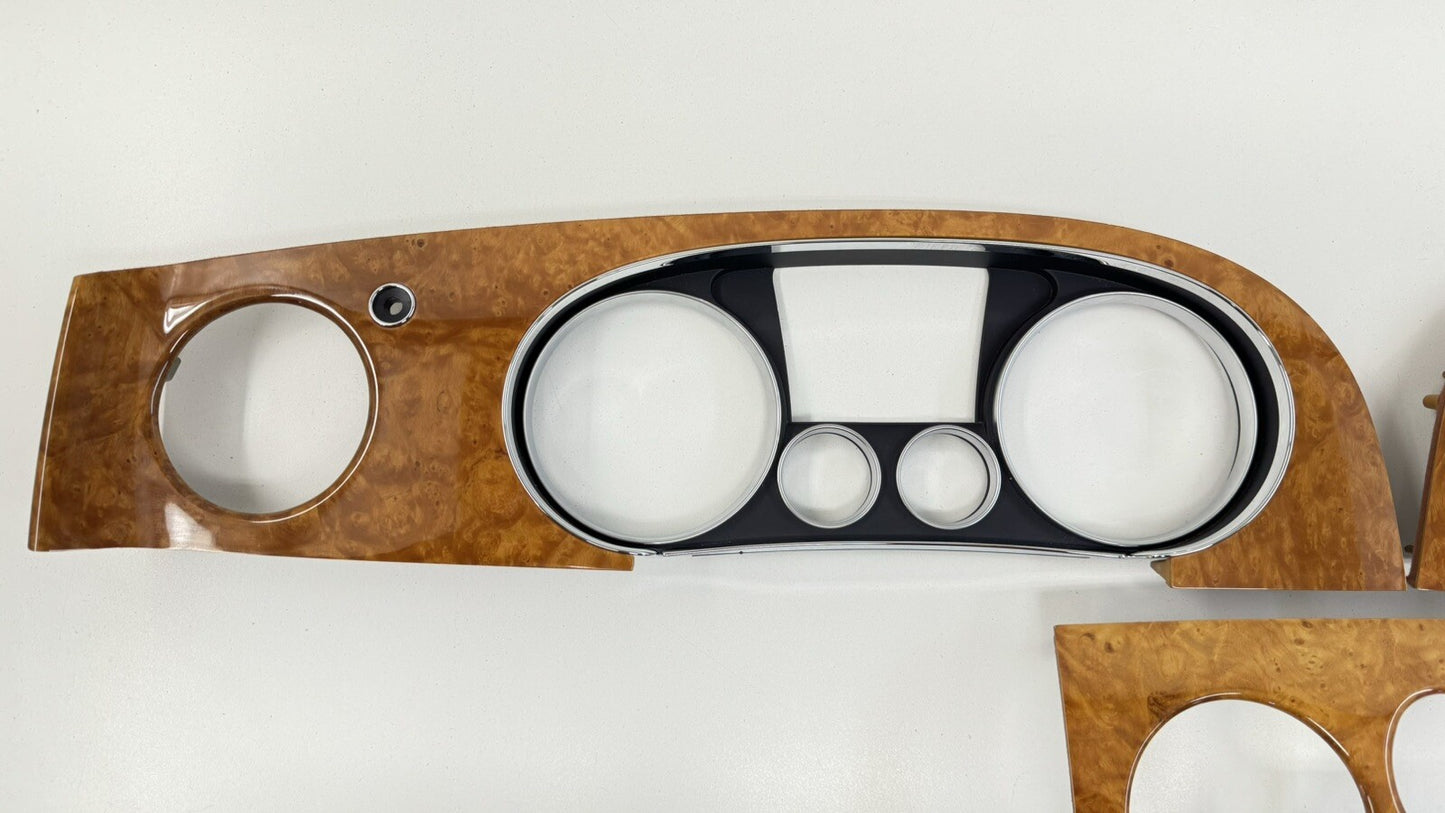 13-18 Bentley Flying Spur Interior Trim Set Dashboard Dash Board Woodgrain OEM