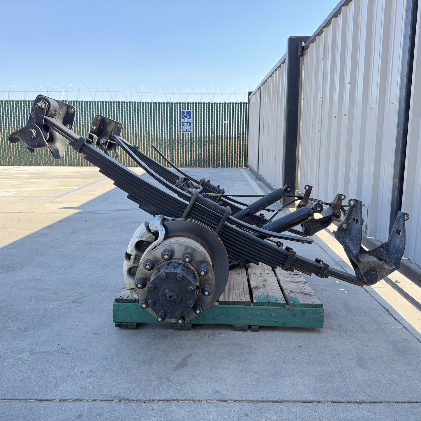 2019-2024 Ram 4500 5500 DRW 4x4 Rear Axle Assembly 4.44 Ratio 68509636AA 10K OEM