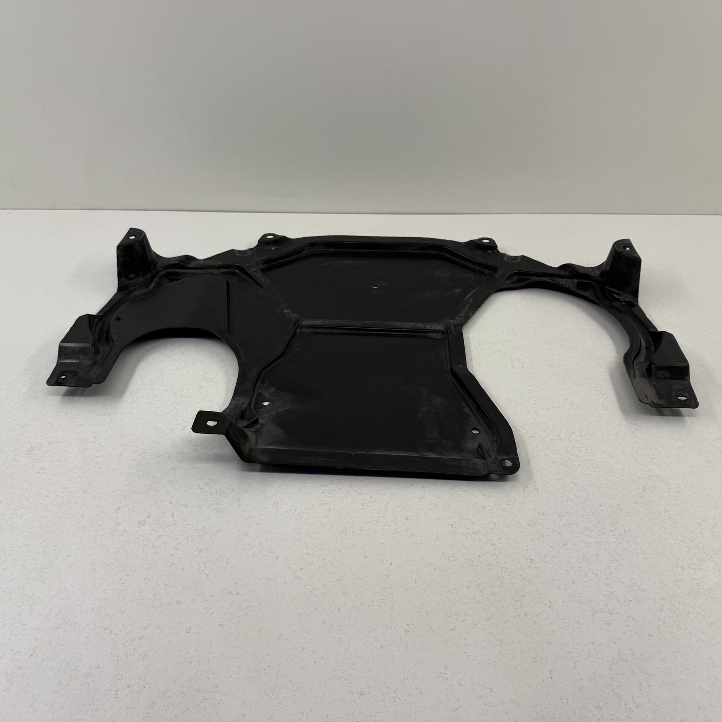 2008-2014 Mercedes C250 W204 Under Engine Splash Guard Shield Panel Pair OEM