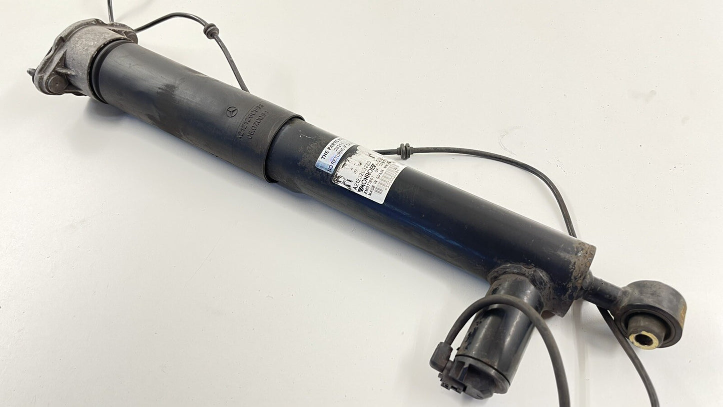 10-13 MERCEDES W212 E63 PASSENGER RIGHT REAR SHOCK STRUT ABSORBER 2123203230 OEM