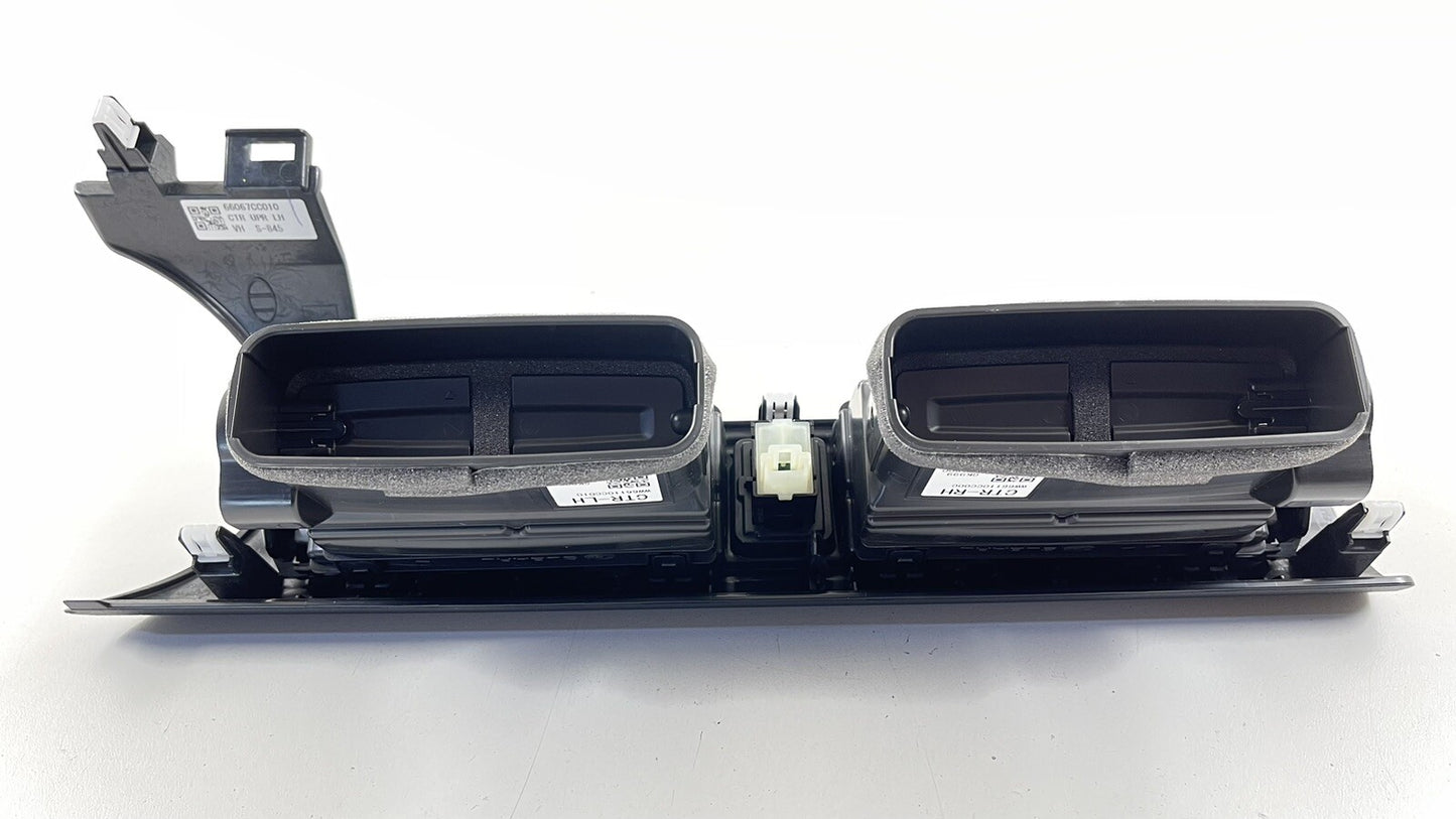 22-23 TOYOTA GR86 DASH CENTER AIR VENT GRILLE GRILL TRIM W/ HAZARD SWITCH OEM