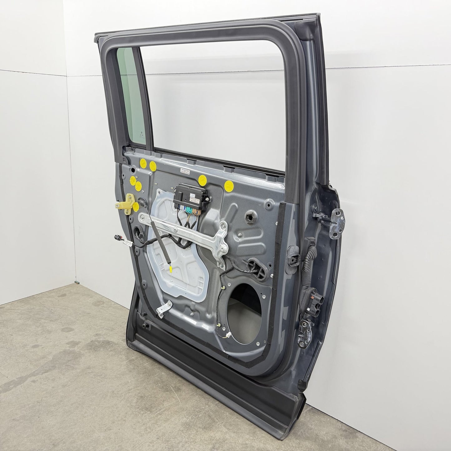 2022-2024 Rivian R1S Driver Left Rear Door Shell Complete W/ Glass OEM