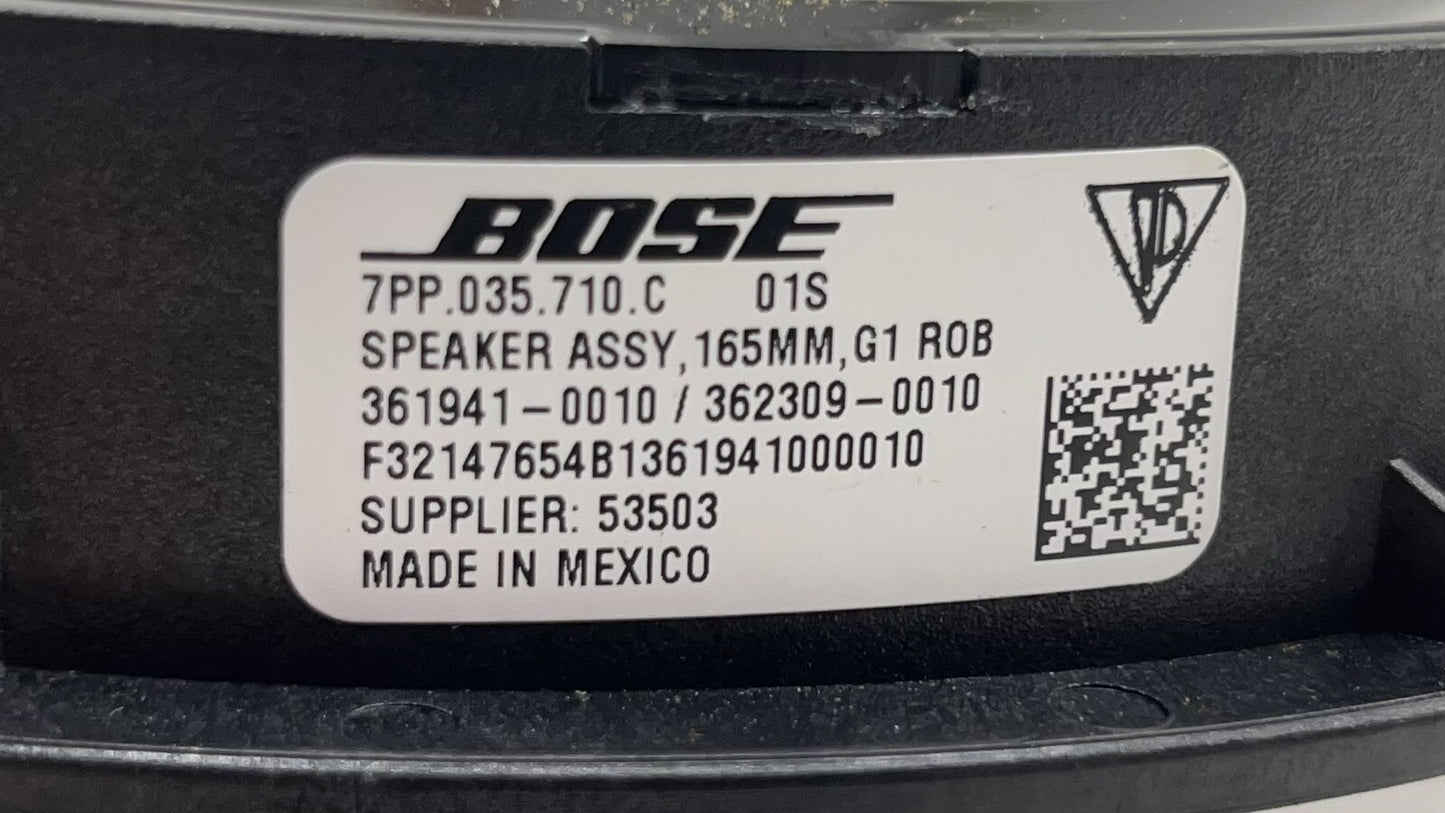 10-16 PORSCHE PANAMERA FRONT AND REAR DOOR SPEAKER TWEETER SET OEM