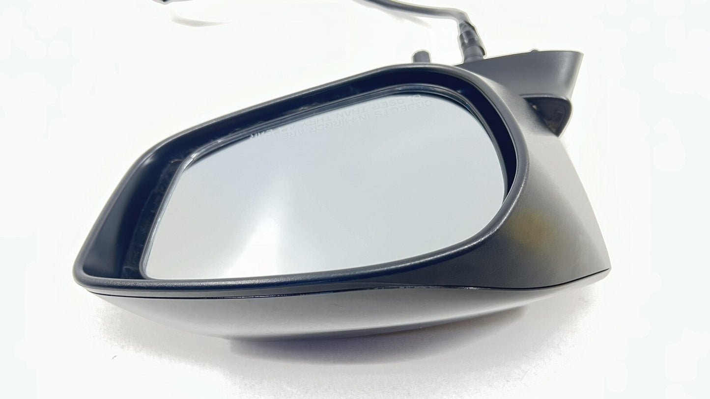 13-20 SUBARU BRZ PASSENGER RIGHT DOOR MIRROR SIDE VIEW CRYSTAL BLACK 5 WIRE OEM
