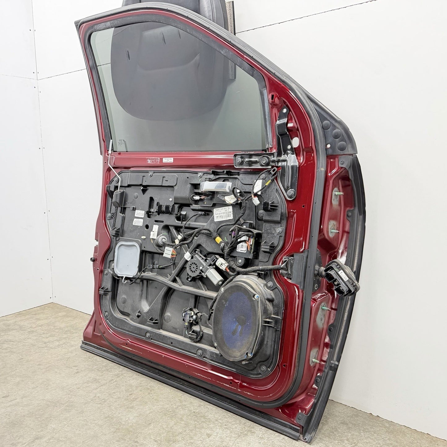 19-22 Ram 2500 3500 Crew Cab Left Front Door Shell Complete Acoustic Glass OEM
