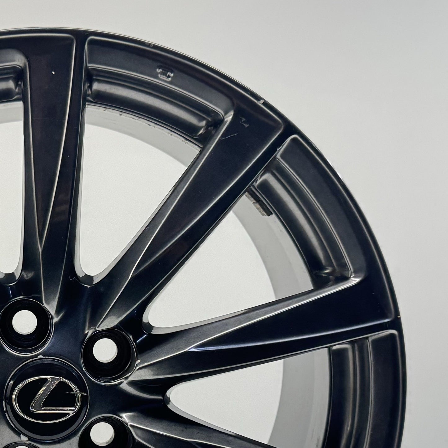 08-14 Lexus IS F Driver Left Rear Wheel Rim 19x9 +55 Offset Factory OEM