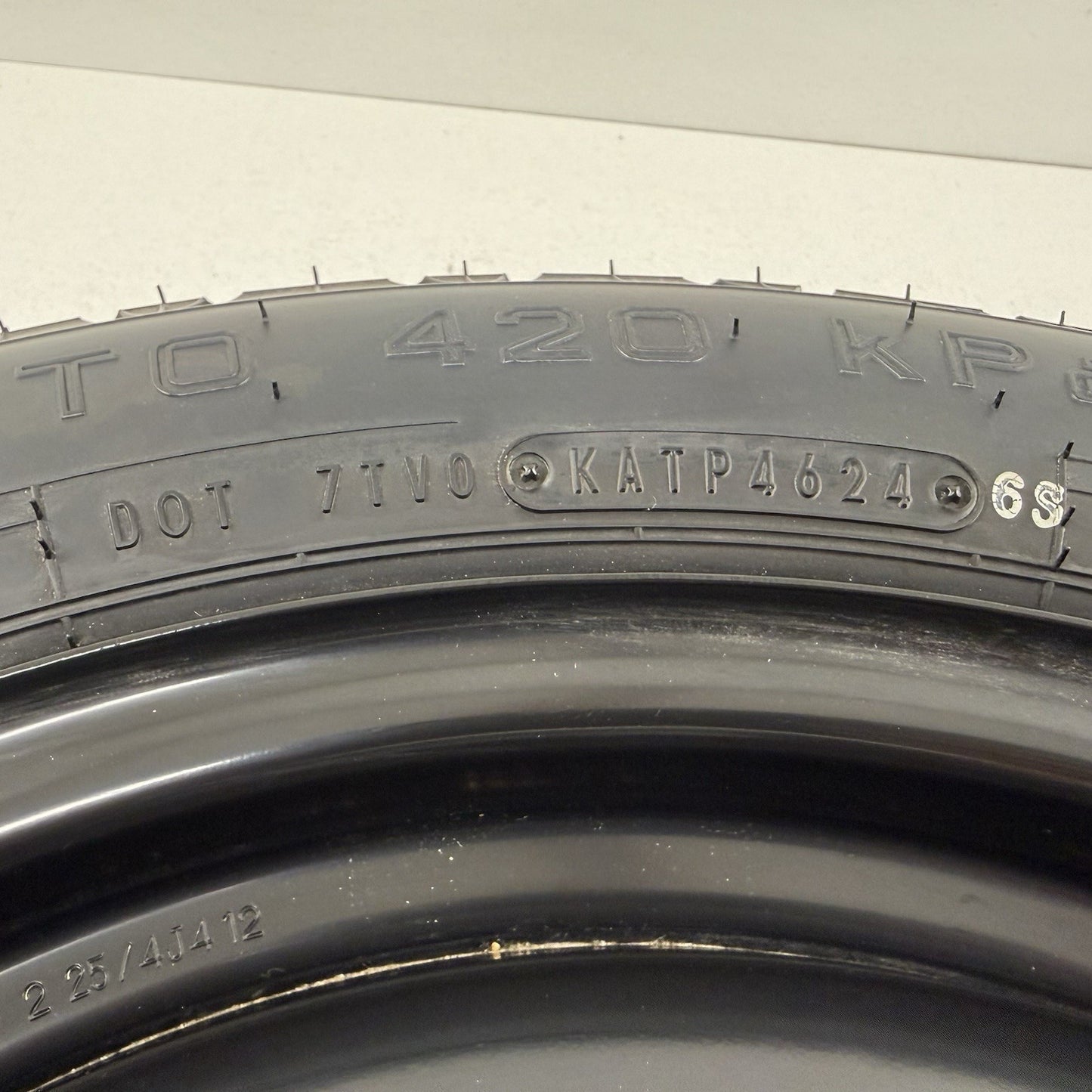 21-26 Lexus IS300 IS350 Emergency Spare Tire Wheel Rim Donut 17" OEM