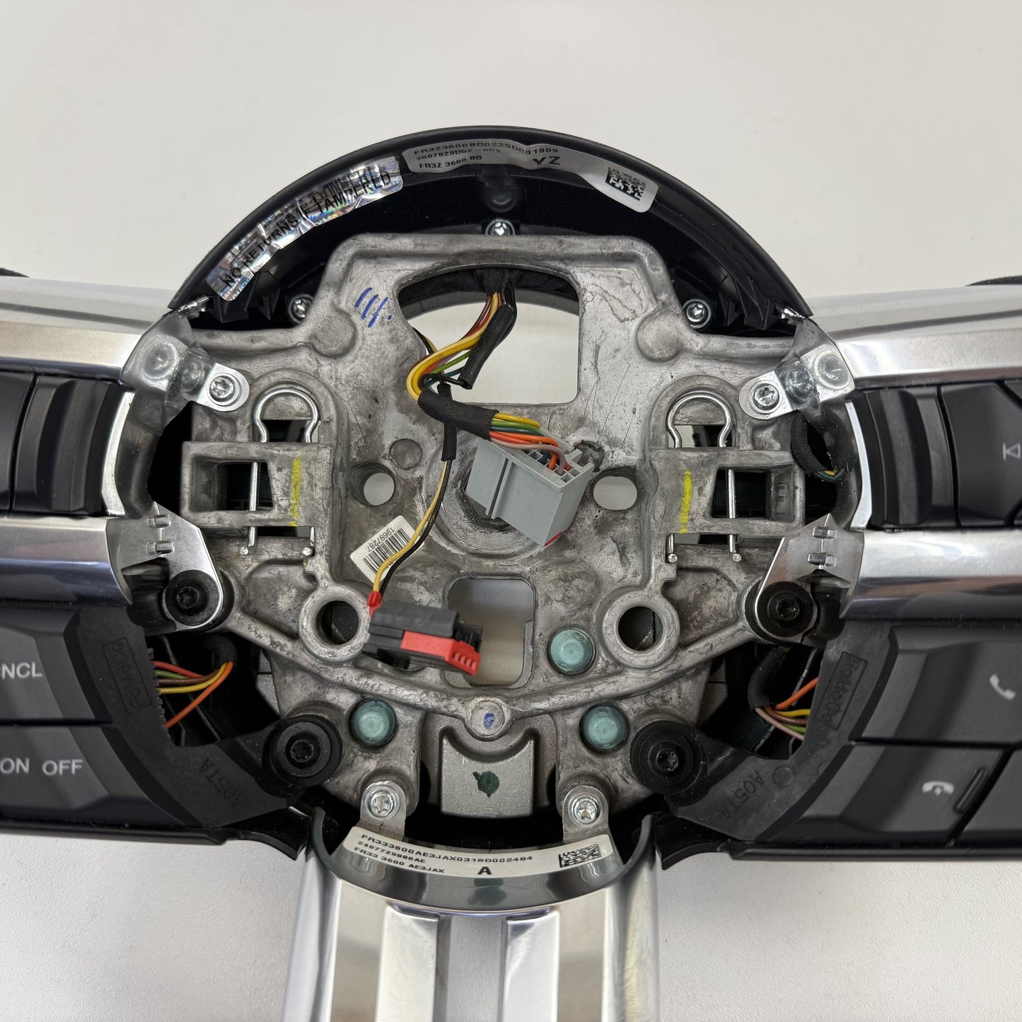 2015-2017 Ford Mustang GT350R Steering Wheel Alcantara Suede OEM