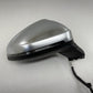 17-19 Audi S4 Passenger Right Door Mirror Side View Blind Spot Aluminum OEM