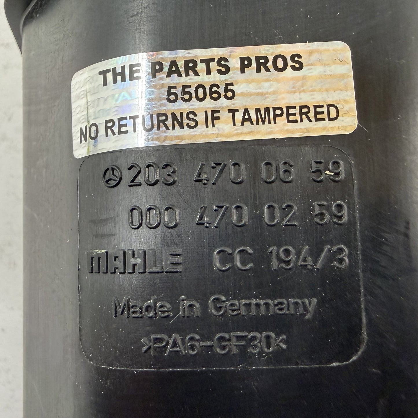 2008-2014 Mercedes-Benz C250 W204 Fuel Evap Vapor Charcoal Emission Canister OEM