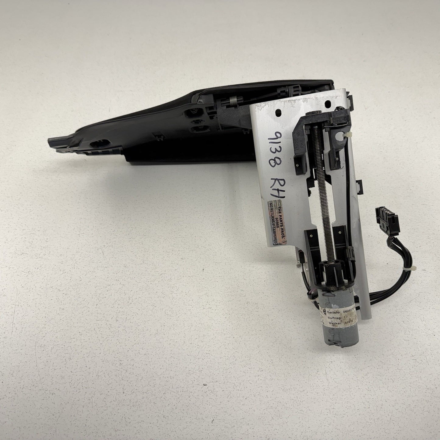 99-12 Porsche 911 996 997 Convertible Right Roof Flap Lateral Motor Trim OEM